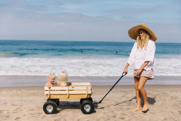 The Beach People’s beach wagon has been selling out.