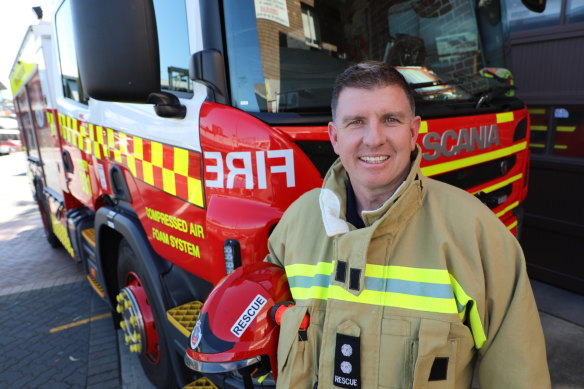 Castle Hill station officer Brett Johnson says those who first attended the Quakers Hill Nursing Home fire experienced an ongoing need for mental health support.
