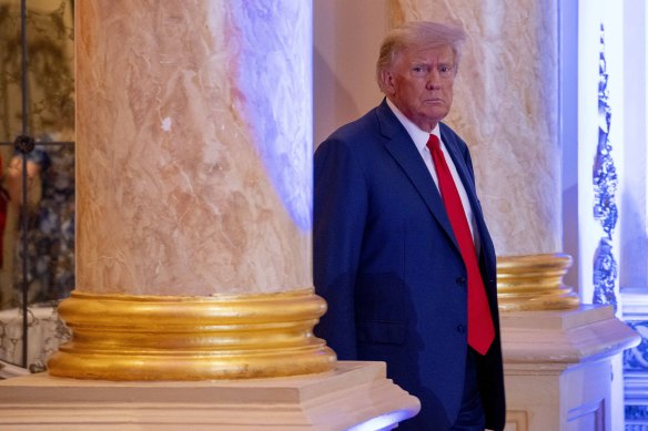 The president-elect at his “winter palace”.