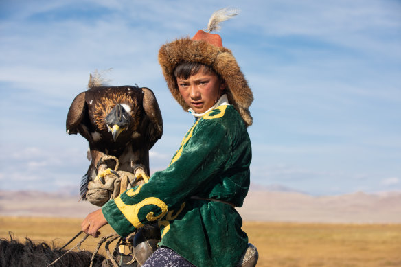 Take in eagle hunting in Mongolia before the mercury plummets.