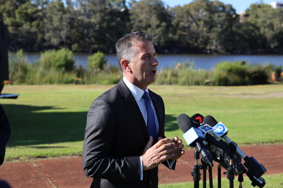 WA Police Minister Paul Papalia.