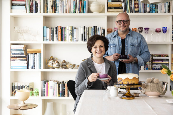 Julie Gibbs and Vince Frost: "Vince gives me great advice. We have a strong connection, but there has never been anything romantic between us; it’s more like we’re siblings or cousins."