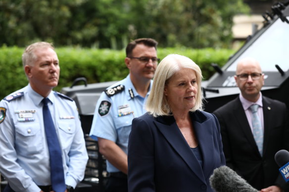 Home Affairs Minister Karen Andrews and Australian Federal Police Commissioner Reece Kershaw warned threats against MPs had grown worse. 