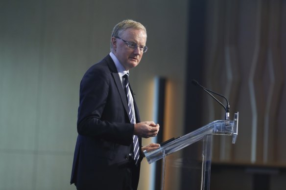Governor of the Reserve Bank Phillip Lowe.