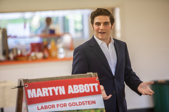 Martyn Abbott ALP candidate for Goldstein.