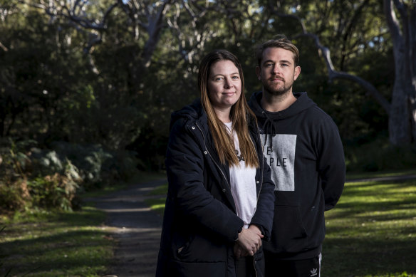 Steve Folkes’ children, Hayley Shaw and Dan Folkes, are worried about rugby league players from their father’s generation.