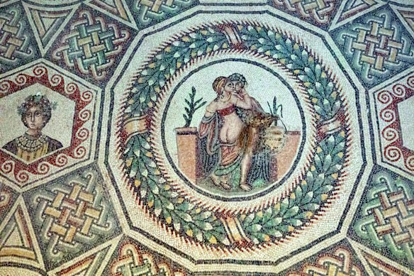 One of the treasured mosaics from Villa Romana del Casale, near Piazza Armerina.