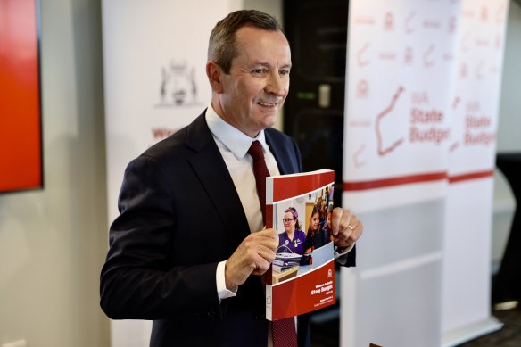 WA Premier Mark McGowan unveiled the latest budget – and his government’s sixth surplus.