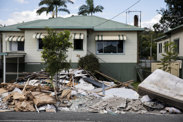 Lismore after the 2022 floods.