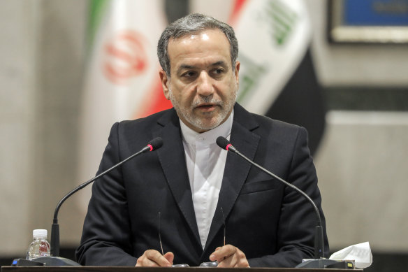 Tehran’s Foreign Minister Abbas Araghchi.