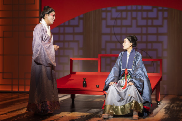 Meili Li and Cathy-Di Zhang perform in The Butterfly Lovers.