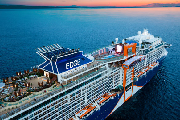 The Celebrity Edge.