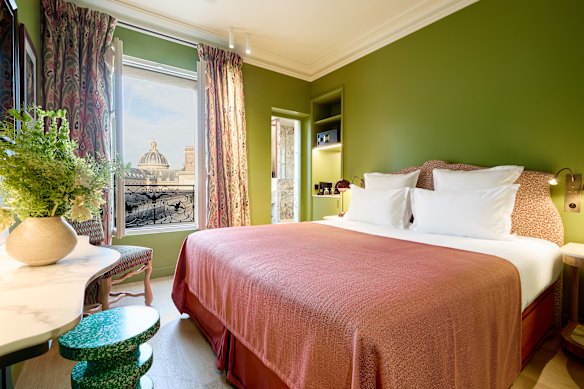 The rooms may be on the small side but they evoke a cosy charm.
