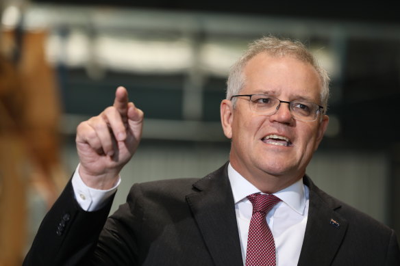 Prime Minister Scott Morrison says Australia is weathering the trade fight with China.