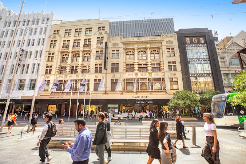 IP Generation’s managed portfolio now includes a stake in the former David Jones department store in Melbourne’s Bourke Street.