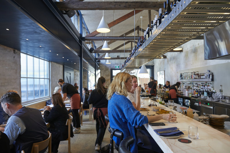 The property was refurbished just before Comedor opened.