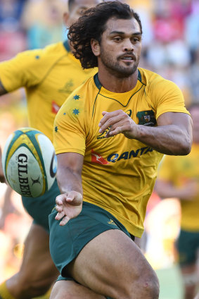 Pass: Rugby Australia say Hunt is free to play. 