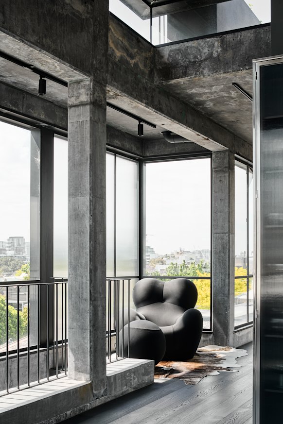 Nick Travers could also see a romantic side to the concrete pillars and ceilings.