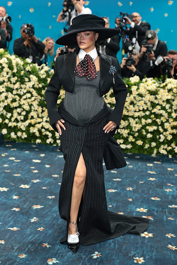 Rihanna confirmed her pregnancy with baby No. 3 on the Met Gala carpet.
