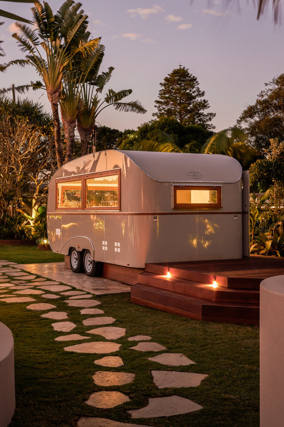If you’re not up for going out for brekkie, there’s a vintage caravan in the front garden at Swell that serves coffees and juices.