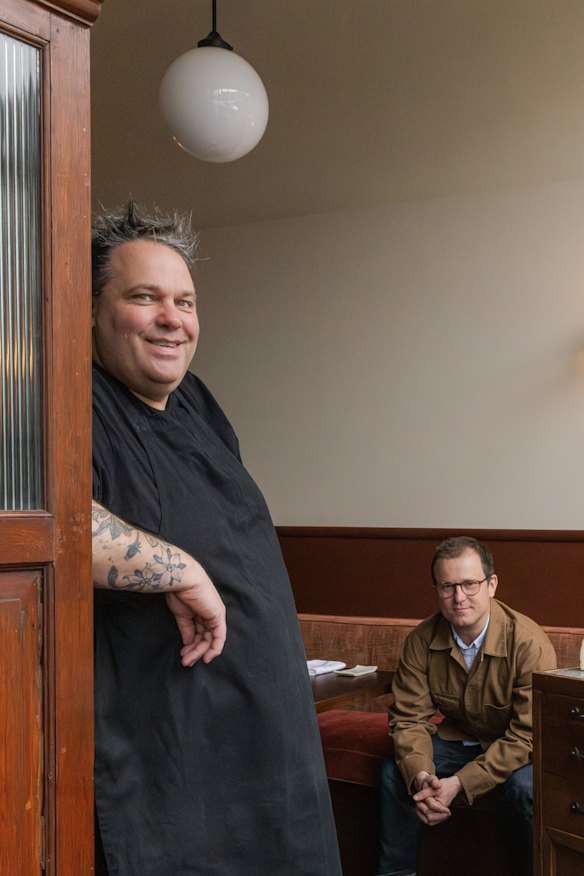 Ruhe’s owners Rob Kabboord and Daniel Saligari.