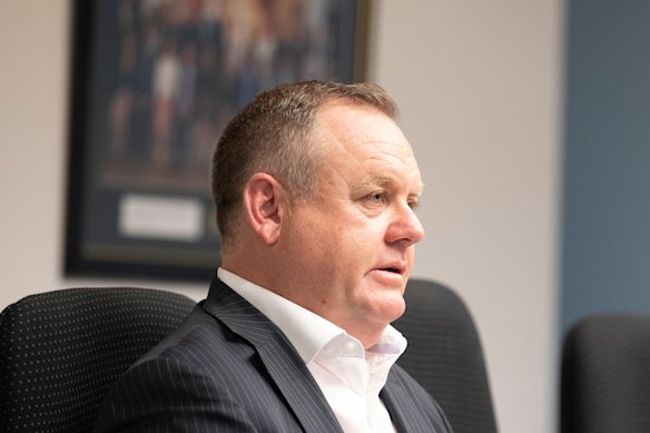 Civium chief executive Doug O'Mara warned rising rates, tight lending and high vacancy rates threatened Canberra's commercial market.