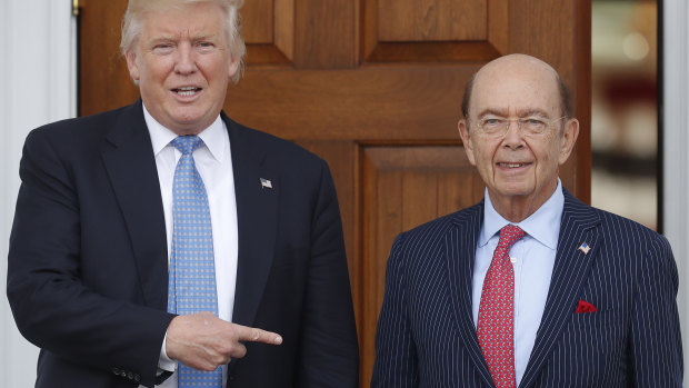 Wilbur Ross and his wife have been welcomed with open arms by the Washington elite.
