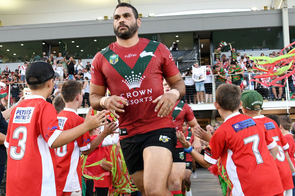Can't miss: The Rabbitohs are desperate to manage Inglis' reintroduction to NRL football correctly.