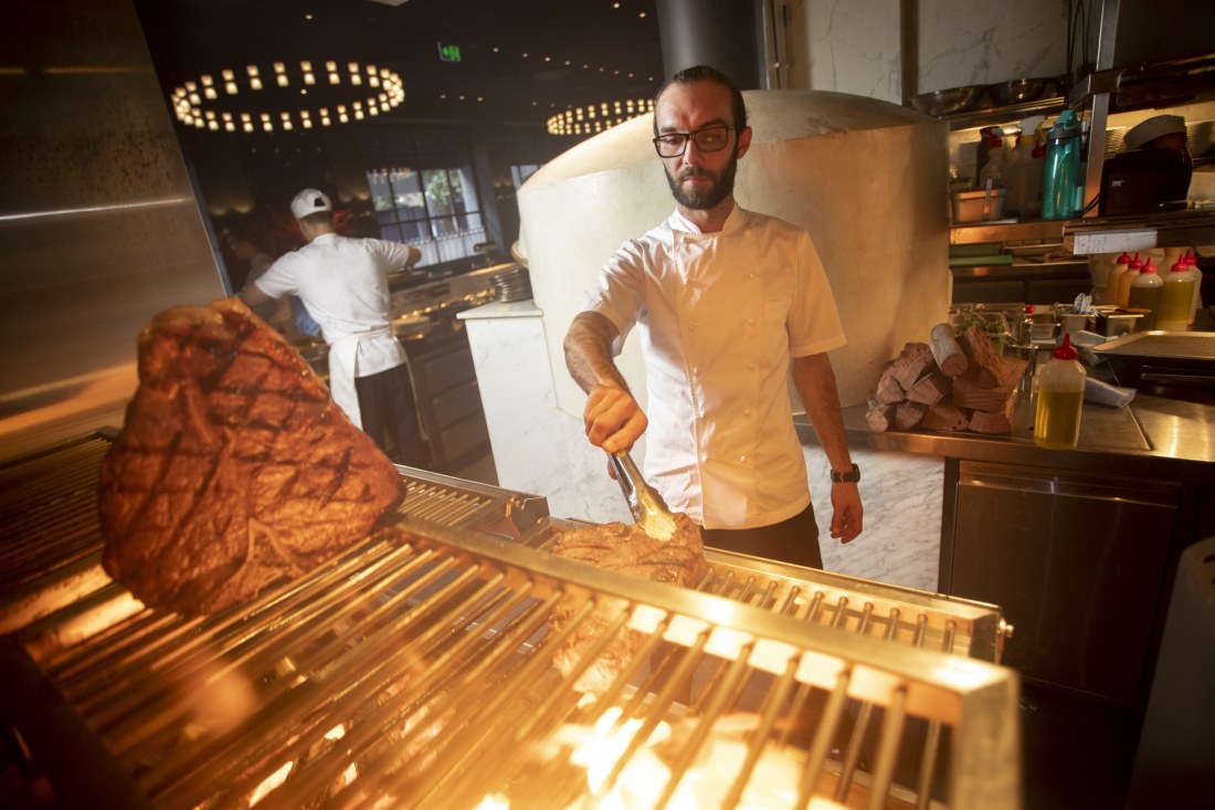 Cooking over flames is hot at restaurants such as Kiln in Sydney and