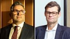 Lendlease boss Tony Lombardo (left) is trying to hose down attempts from disgruntled investors in the $10 billion Australian Prime Property Fund, which want to replace it with ASX-listed rival, the Campbell Hanan-led Mirvac, as the manager.