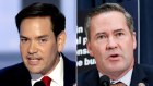 Senator Marco Rubio (left) and Congressman Mike Waltz.