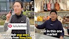Chinese influencers spruiking cheaper luxury goods.