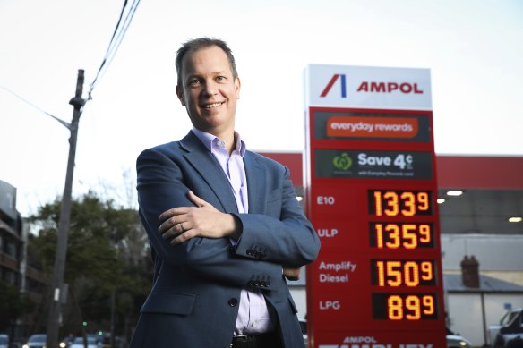 Ampol boss Matt Halliday says biofuels and synthetic fuels have an important role to play in energy transition.