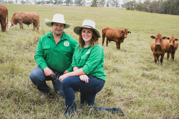 Dave McGiveron, Bianca Tarrant are founders of direct-to-consumer meat subscription start-up Our Cow.