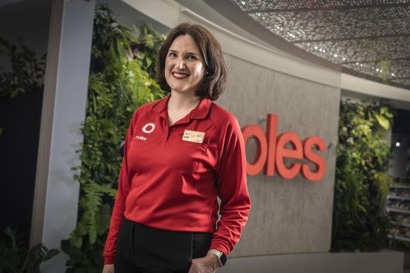 Leah Weckert will take the top job at Coles from May.