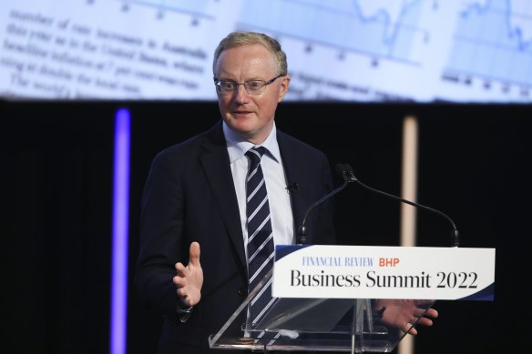 The Reserve Bank of Australia under governor Philip Lowe is determined to get inflation under control even if house prices are driven lower.