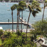 Residents in this Elizabeth Bay block have their own slice of the Harbour.