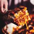 Freeze foods like lasagne in portions for when you're home alone and hungry.