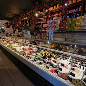 The deli range is now broader, encompassing meats, cheeses and preserves from Spain, Italy, France, even Australia, as well as Greece. 