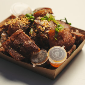 Pork knuckle.