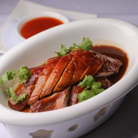 Roasted goose. 