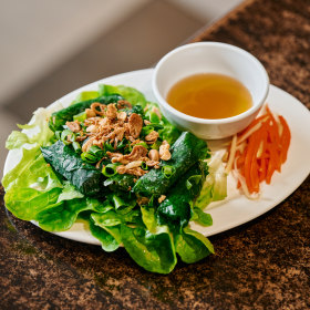 Fresh veggies for dipping.