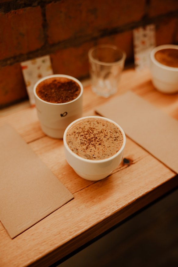 Diggy Doos serves specialty coffee. 