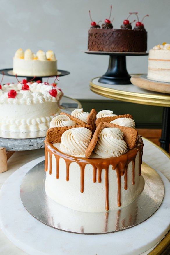 Cakes are available for event catering.