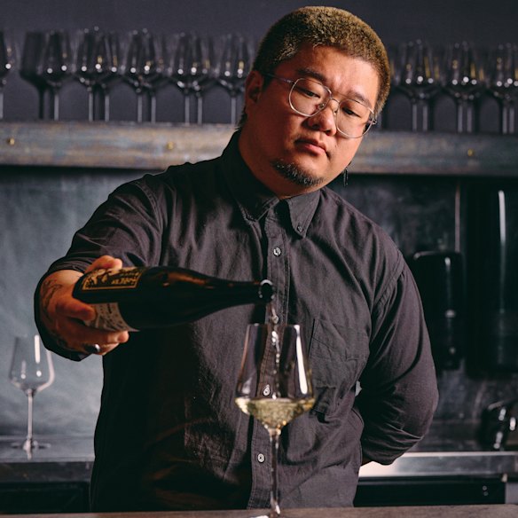 Sommelier Charles Duan is a former chef. 