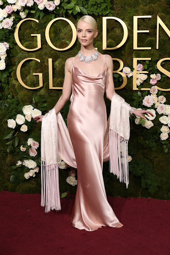 Anya Taylor-Joy wears Christian Dior.