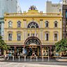 Two shops are for sale inside the Royal Arcade on the Bourke Street Mall.