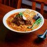 Beef rendang laksa. 