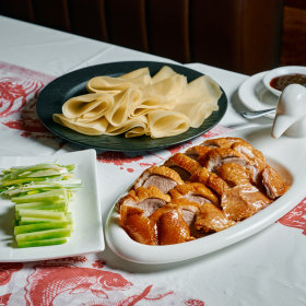 Peking duck is treated with reverence.