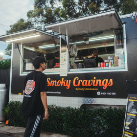 The Smoky Cravings food truck.